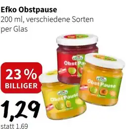 Der Grissemann Efko Obstpause Angebot