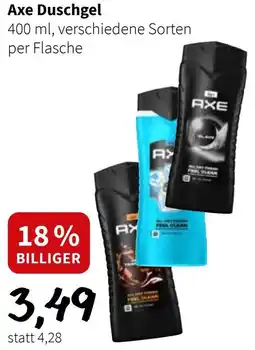 Der Grissemann Axe Duschgel Angebot
