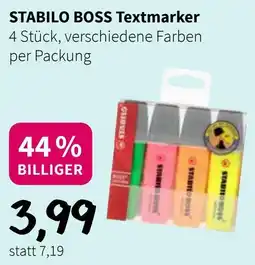 Der Grissemann Stabilo boss textmarker Angebot