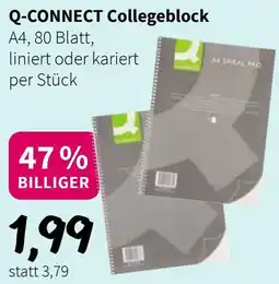Der Grissemann Q-CONNECT Collegeblock Angebot