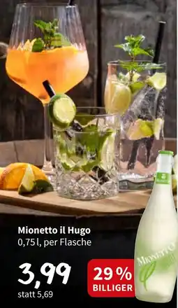 Der Grissemann Mionetto il Hugo Angebot