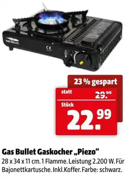 Der Grissemann Gas Bullet Gaskocher Piezo Angebot