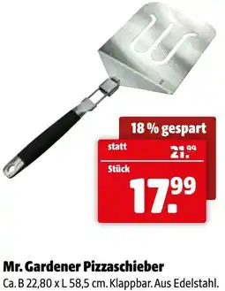 Der Grissemann Mr. Gardener Pizzaschieber Angebot