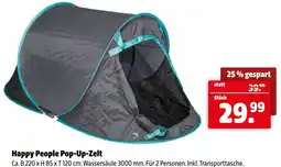 Der Grissemann Happy People Pop-Up-Zelt Angebot