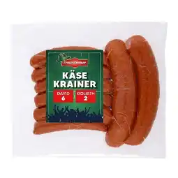 Hofer Käsekrainer „David Gegen Goliath“ HOFER Angebot