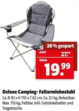 Der Grissemann Deluxe Camping- Faltarmlehnstuhl Angebot