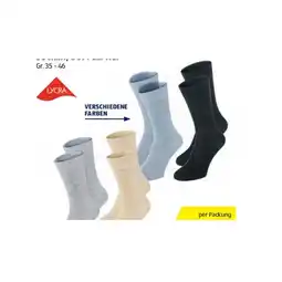 Hofer Damen-/Herren-Viskose Socken, Doppelpkg. HOFER Angebot