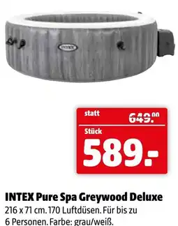 Der Grissemann Intex pure spa greywood deluxe Angebot