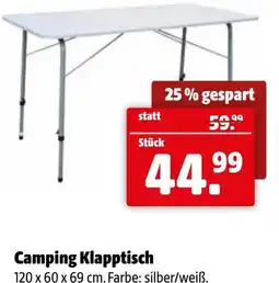 Der Grissemann Camping Klapptisch Angebot