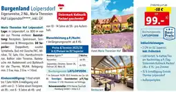 Lidl Reisen Burgenland Loipersdorf Angebot