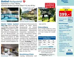 Lidl Reisen Osttirol Hochpustertal Angebot