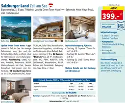 Lidl Reisen Salzburger Land Zell am See Angebot