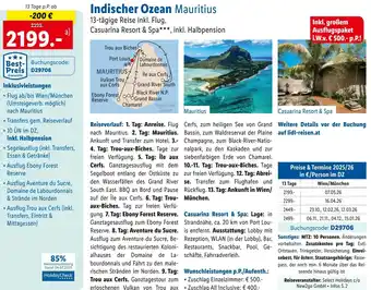Lidl Reisen Indischer Ozean Mauritius Angebot