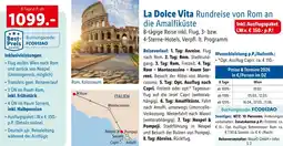 Lidl Reisen La Dolce Vita Rundreise von Rom an die Amalfiküste Angebot