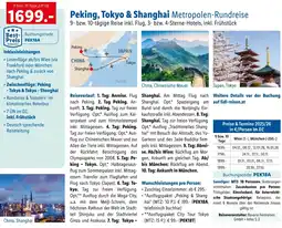 Lidl Reisen Peking, Tokyo & Shanghai Metropolen-Rundreise Angebot