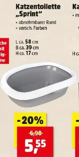 Thomas Philipps Katzentoilette Sprint Angebot