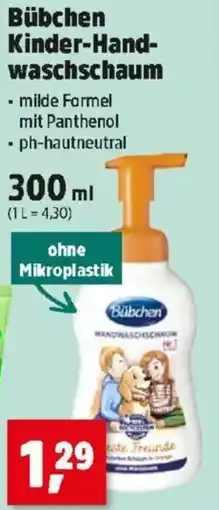 Thomas Philipps Bübchen Kinder Handwaschschaum Angebot