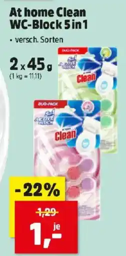 Thomas Philipps At home Clean WC-Block 5 in 1 Angebot