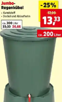 Thomas Philipps Jumbo- Regenkübel Angebot