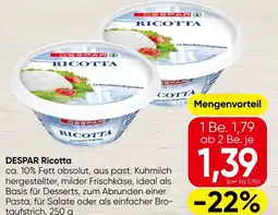 Spar DESPAR Ricotta Angebot