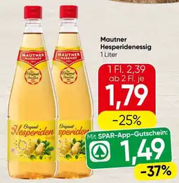 Spar Mautner Hesperidenessig Angebot
