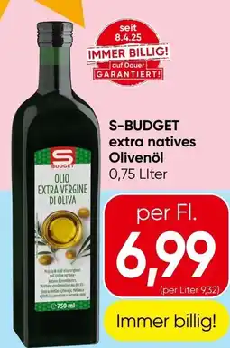 Spar S-BUDGET extra natives Olivenöl Angebot