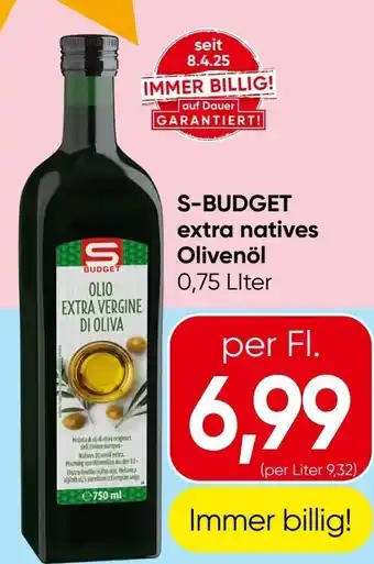 Spar S-BUDGET extra natives Olivenöl Angebot