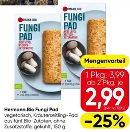 Spar Hermann.Bio Fungi Pad Angebot