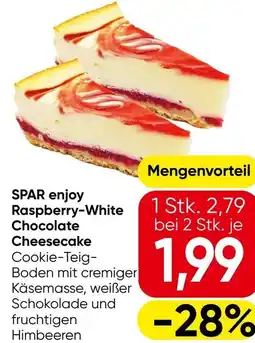 Spar SPAR enjoy Raspberry-White Chocolate Cheesecake Angebot