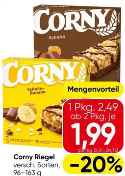Spar Corny Riegel Angebot