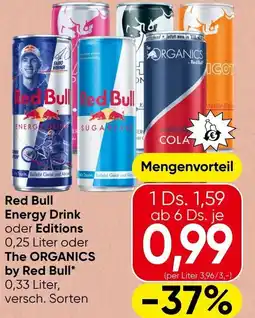 Spar Red Bull Energy Drink oder Editions Angebot