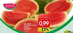 Spar SPAR Wassermelone kernarm Angebot