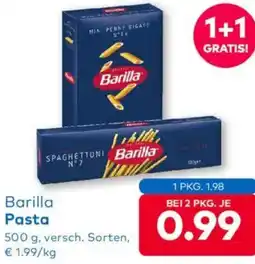 T&G Barilla Pasta Angebot