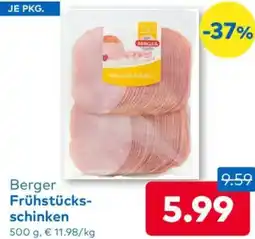 T&G Berger Frühstücks- schinken Angebot