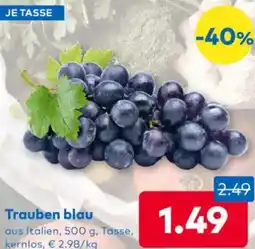 T&G Trauben blau Angebot