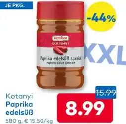 T&G Kotanyi Paprika edelsüß Angebot