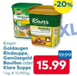 T&G Goldaugen Rindsuppe, Gemüsegold Bouillon oder Klare Suppe Angebot
