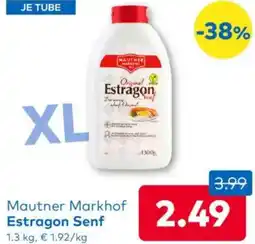 T&G Mautner Markhof Estragon Senf Angebot