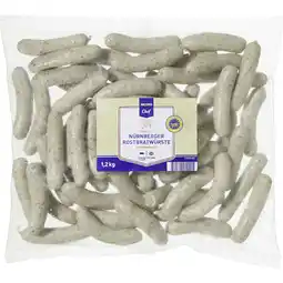 Metro Original Nürnberger Rostbratwürste, Preisangabe ohne MwSt. (Preis inkl. MwSt. 9,89 €), METRO Angebot