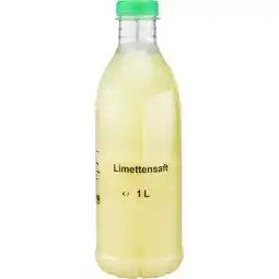 Metro Limettenssaft, Preisangabe ohne MwSt. (Preis inkl. MwSt. 25,08 €), METRO Angebot