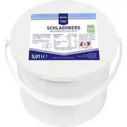 Metro Schlagobers ESL, Preisangabe ohne MwSt. (Preis inkl. MwSt. 29,14 €), METRO Angebot