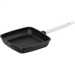 Metro Pfannen Aluguss Grillpfanne 28 x 28 cm, Preisangabe ohne MwSt. (Preis inkl. MwSt. 47,99 €), METRO Angebot