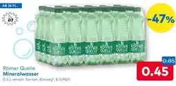 T&G Römer Quelle Mineralwasser Angebot