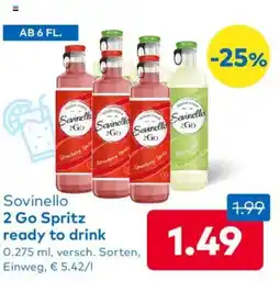 T&G Sovinello 2 Go Spritz ready to drink Angebot