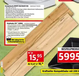 Bauhaus Vinylboden SPC Eiche Sierra Dunkel Angebot