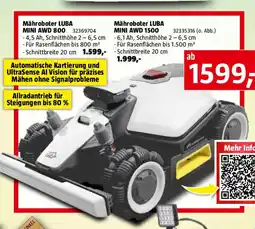 Bauhaus Mammotion Mähroboter Luba Mini AWD 800 Angebot