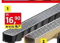 Bauhaus Kunststoffrinne HEXALINE Angebot