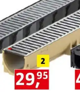 Bauhaus Self Entwässerungsrinne ACO Angebot