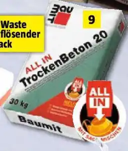 Bauhaus Baumit all in trockenbeton 20 Angebot