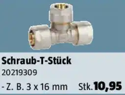 Bauhaus Schraub-T-Stück Angebot